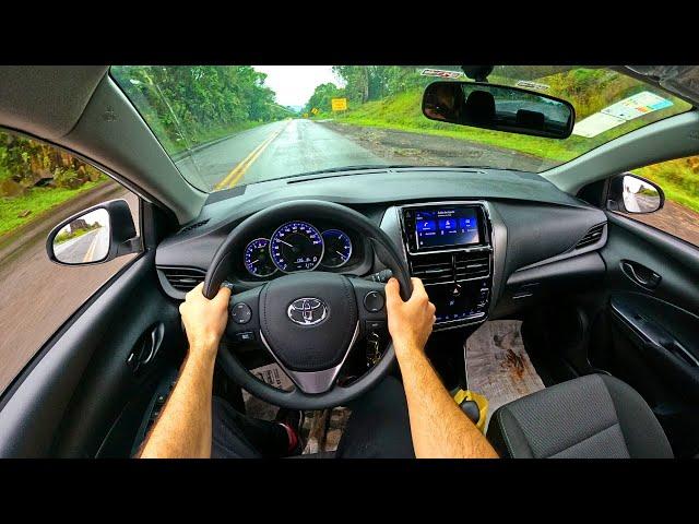 Toyota Yaris Sedan (1.5) XL 2023 / POV Test drive 4K (Sem narração)