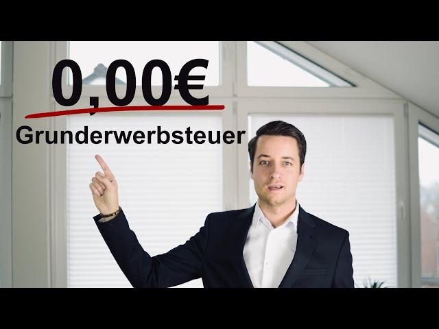 0€ GRUNDERWERBSTEUER (!) bei Immobilien-Investment als Share Deal | Steuerberater Robert Kaber