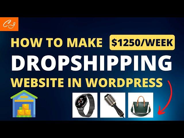 How to Make a Dropshipping Website in WordPress for FREE (Fast Shipping & Custom Packaging) - 2024