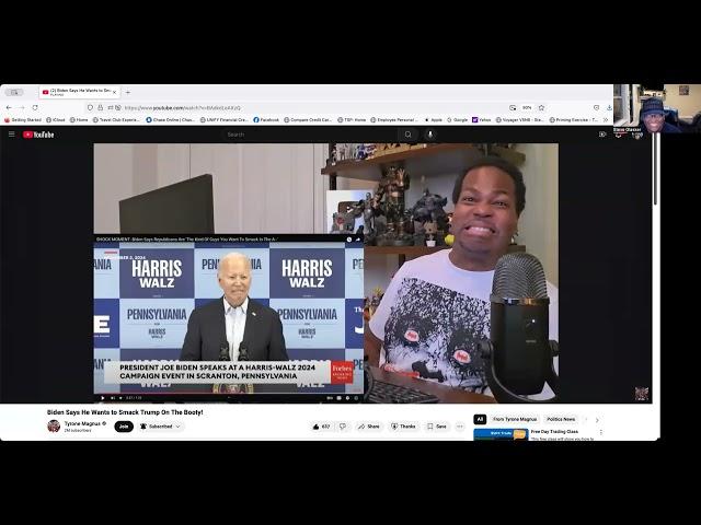 Biden wants to SMACK Trump in the A$$!