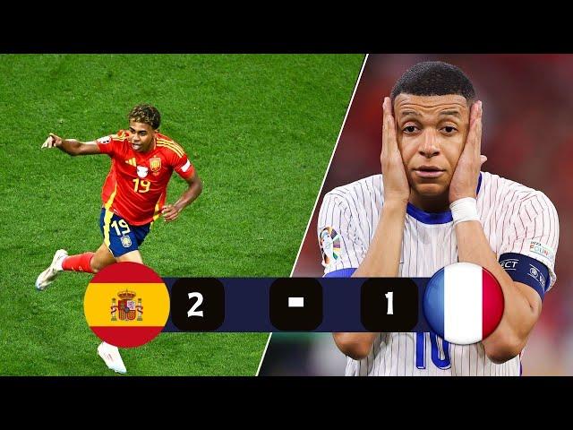 Spain x France | 2 - 1 | Extended Highlights And Goals | Euro Semi Final 2024 |