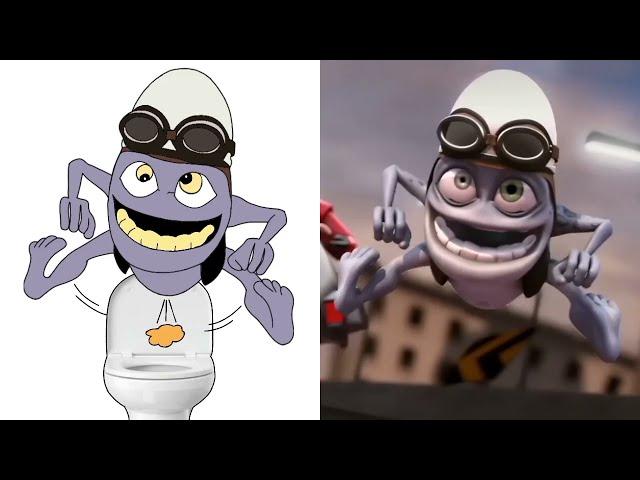 Crazy Frog - Axel F Funny Song Drawing Meme 