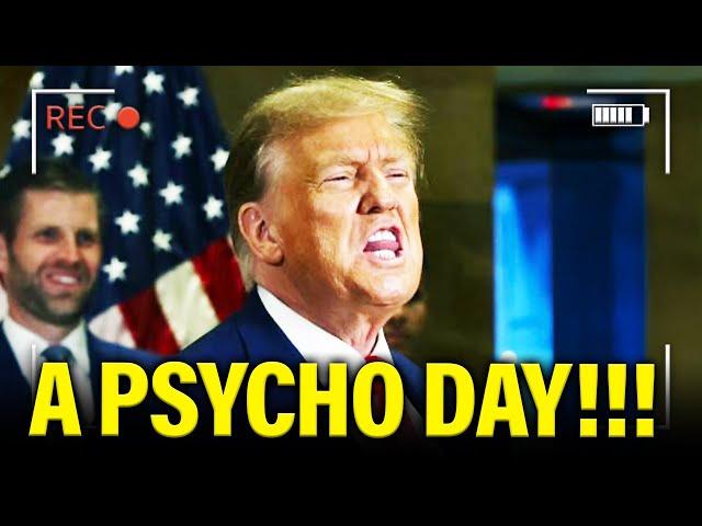 Trump GOES PSYCHO on Wednesday and GETS WORSE