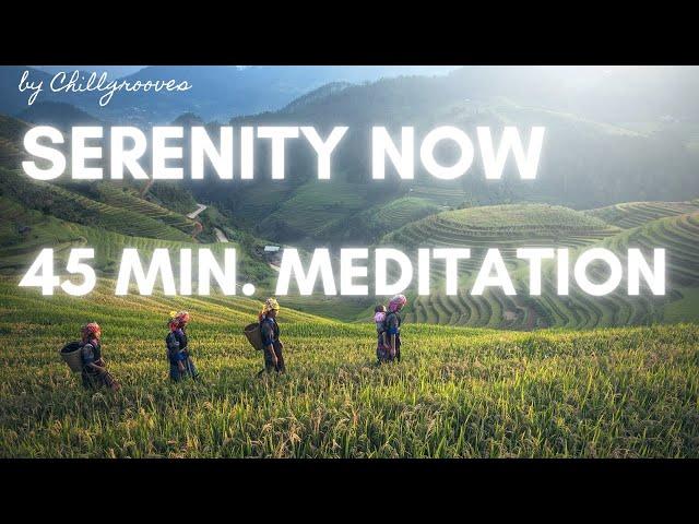 Serenity Now: Guided 45-Minute Meditation for Inner Harmony by ChillGrooves