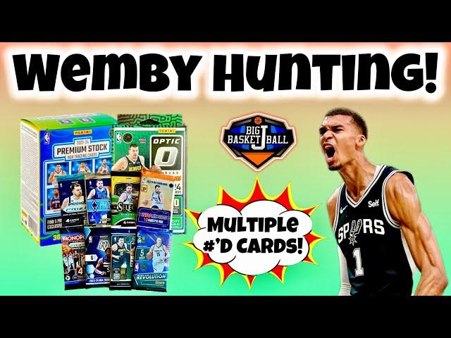 *WEMBY HUNTING!* 2023-24 Prizm, Optic, Select, Mosiac, Premium Stock & More!  TWO Serial #’d Cards!