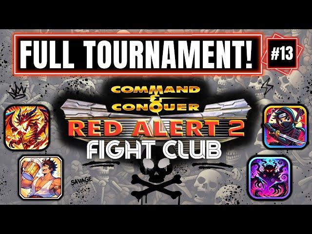 Red Alert 2: Pro 1v1 World Series Tournament | RedAlert2.com (Command & Conquer Fight Club #13)