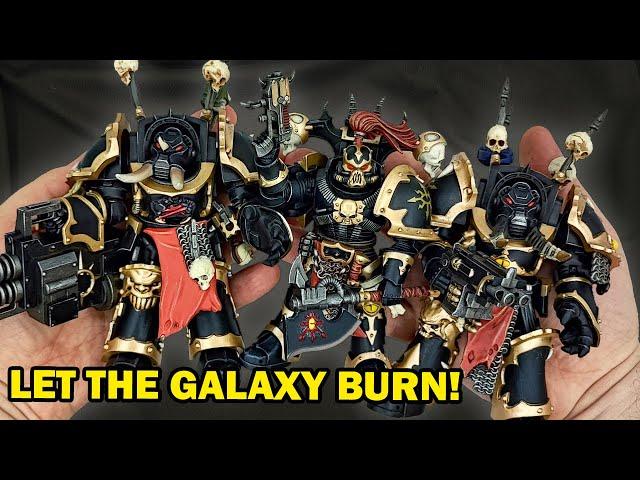 Космодесант Хаоса из Warhammer 40K  - обзор фигурок от JoyToy