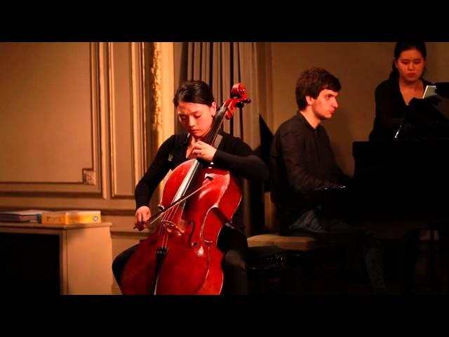 Chang Ha Yian 1er prix violoncelle Concours International Leopold Bellan