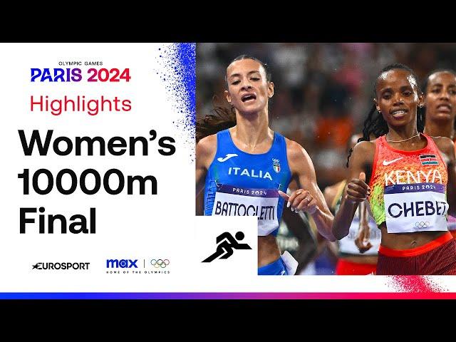 WHAT AN EFFORT!  | Women's 10000m Final Highlights | #Paris2024 #Olympics