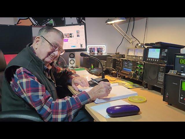 The best ham radio net in Australia,  congratulations Ron VK3AHR, at 87 years old, 365 days a year.