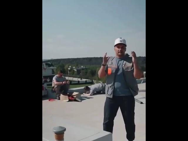 Приглашаем на работу охрана труда техника безопасности на кровле mem gachi