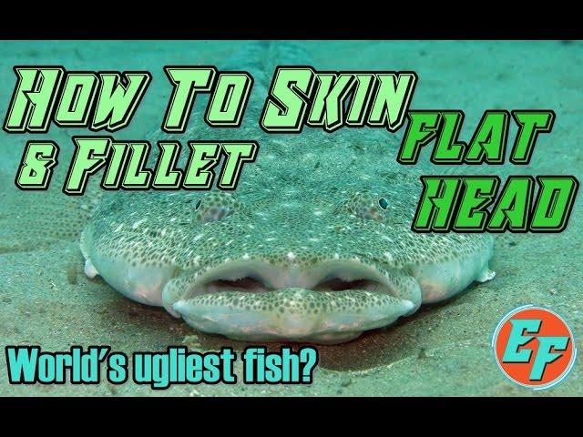 How to skin + fillet a Flathead