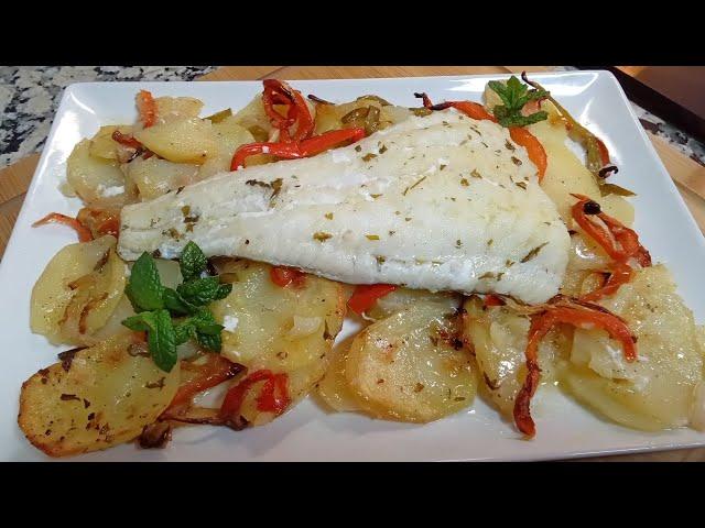 BACALAO CON PATATAS PANADERAS, la receta más deliciosa , fácil y economica que haras, te encantará 