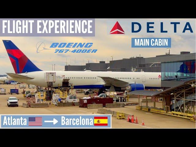   FLIGHT EXPERIENCE  Delta Air Lines  Boeing 767-400ER  Atlanta → Barcelona  Main Cabin  DL194