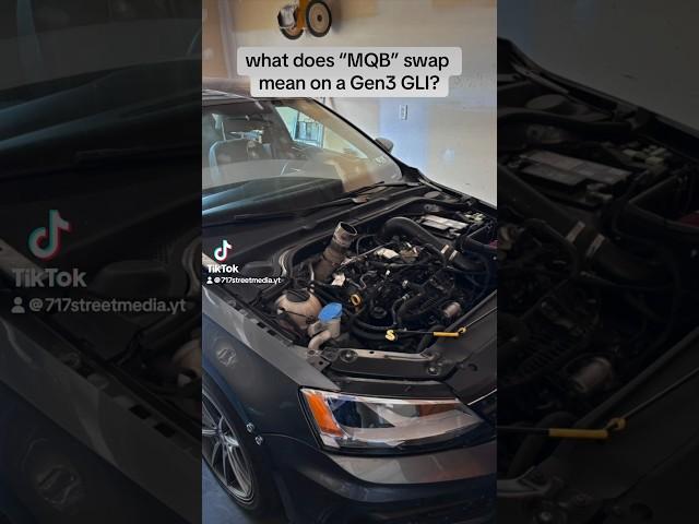 Whats It Mean To MQB Swap Gen3 GLI? #shorts #vw