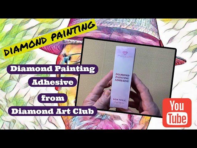 Unboxing And Testing Diamond Painting Adhesive From Diamond Art Club!