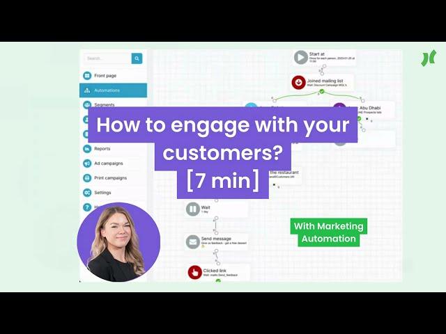 How to engage with your customers - Using Marketing Automation [7 min]