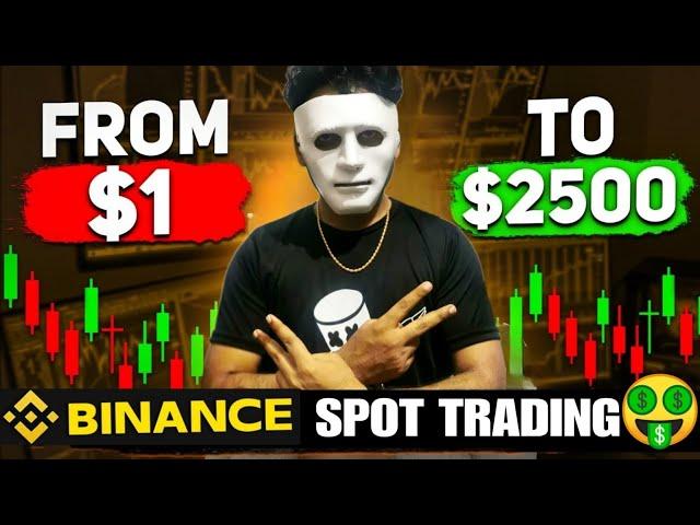 Power of $1 Binance Spot Trading Trick | Binance Spot Trading | Trading For Beginners #binance