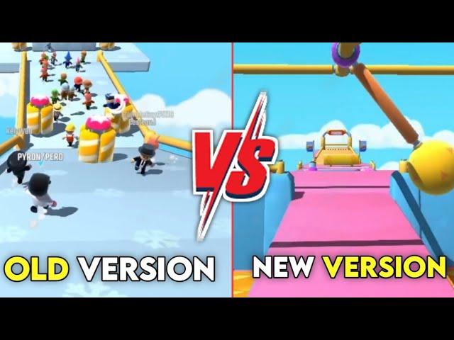 Stumble guys Old vs New version . Stumble guys 0.1 vs 0.39