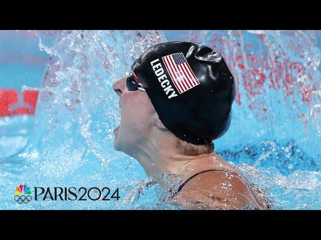 Katie Ledecky crushes field once again in 1500m freestyle, adding to Olympic legacy | NBC Sports