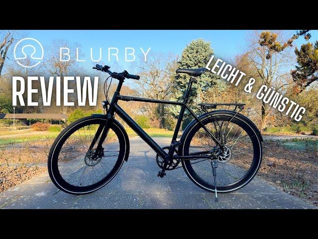 Blurby Max - Leichtes E-Bike mit Riemen unter 2000€ im Test