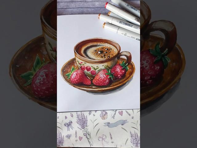 скетч маркерами #скетч #иллюстрации #маркеры #sketch  #drawing