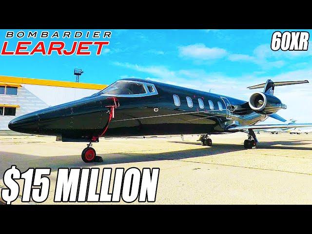 Inside The $15 Million Learjet 60XR
