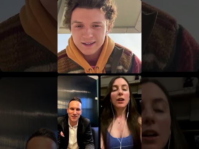 Tom Holland Instagram Live | November 19, 2021