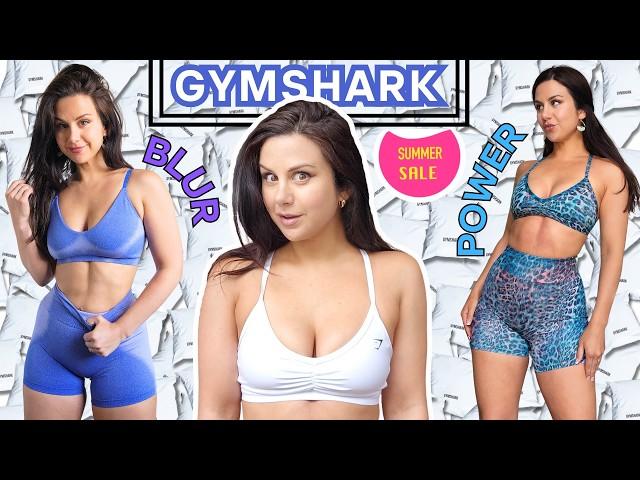 GYMSHARK POWER VERSUS BLUR! WHICH IS BETTER FOR YOU? | NEW GYMSHARK TRY ON HAUL REVIEW #gymshark