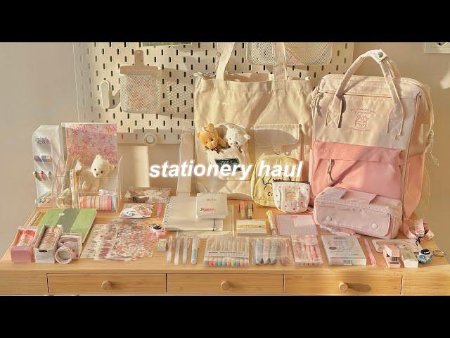 a huge back to school stationery haul  | w/ statinerypal 