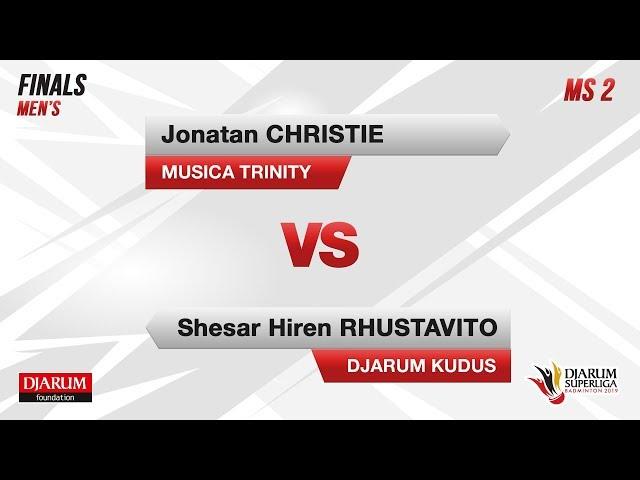 FINALS  | MS2 l JONATHAN (MUSICA TRINITY) VS SHESAR (DJARUM KUDUS)