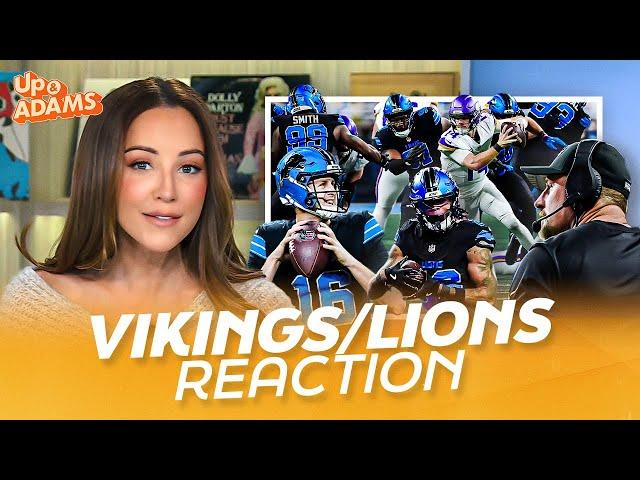 Vikings/Lions Reaction: Kay Adams on Detroit Becoming Super Bowl Favorites After SNF Blowout