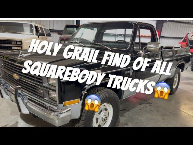 Holy Grail Find of Any Squarebody Ever‼️ this just might be the most original K20 Squarebody truck ￼