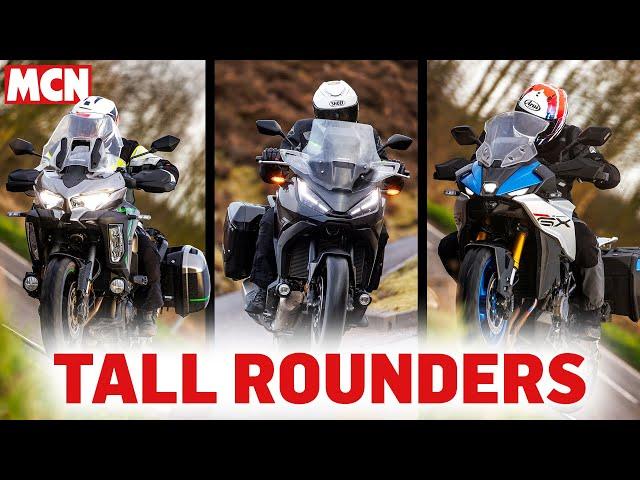 2025 Tall Tourer Showdown | Honda NT1100 vs Kawasaki Versys 1100 SE vs Suzuki GSX-S1000GX | MCN