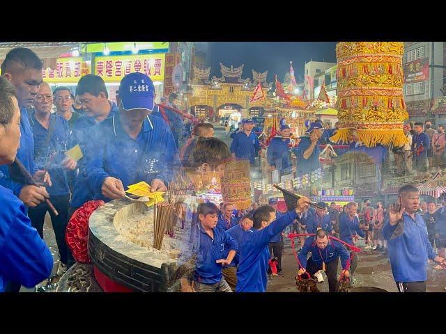 2024屏東東港東隆宮甲辰正科東港迎王平安祭典 請水日～#烏龍第二東隆宮 不一樣的班頭 入廟 參拜大千歲