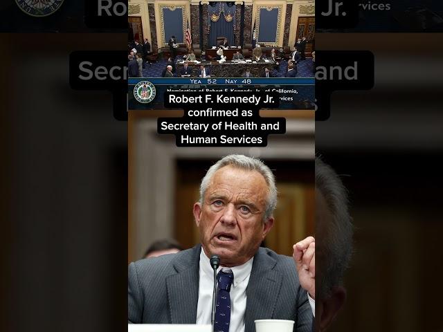 Senate votes to confirm Robert F. Kennedy Jr. as health secretary | NBC4 Washington