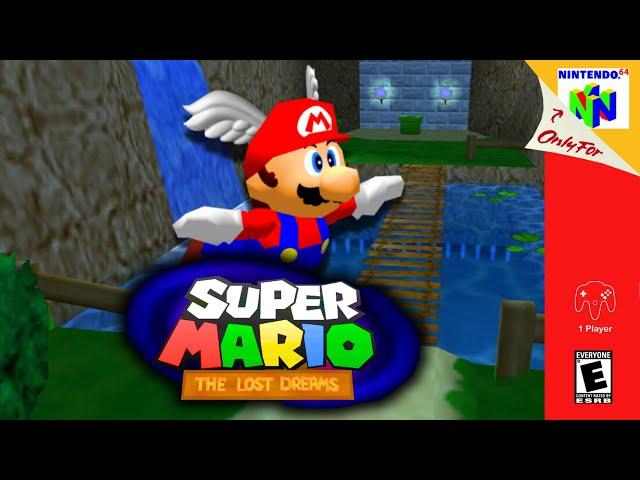 Super Mario The Lost Dreams - Longplay | N64