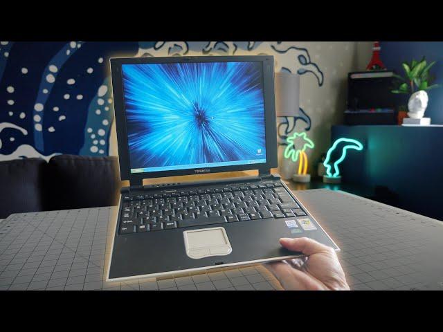 The world's THINNEST laptop (in 2001)