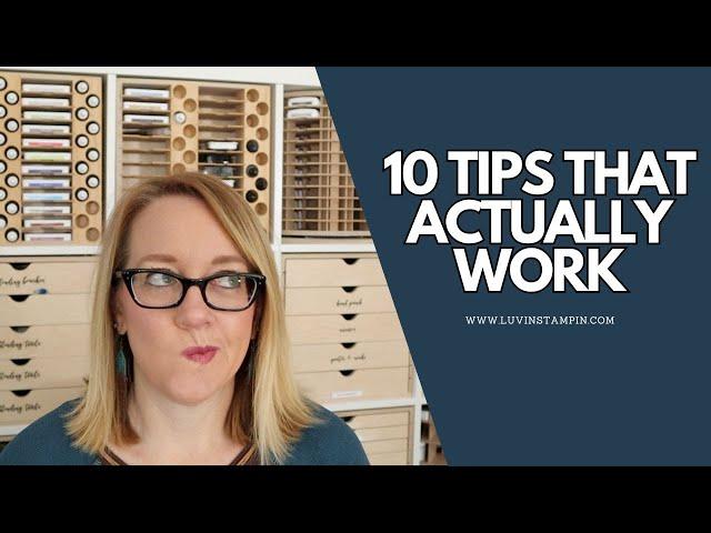 Top 10 Tips For Keeping A Clean & Organized Craft Room for 2024 | MOTIVATING