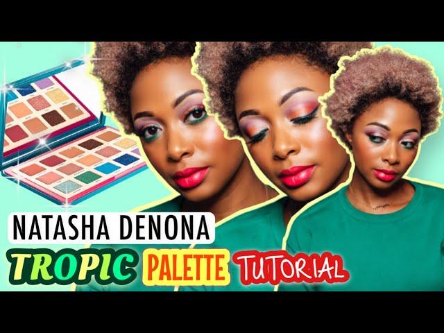 TUTORIAL: Natasha Denona Tropic Palette | Candace Hampton