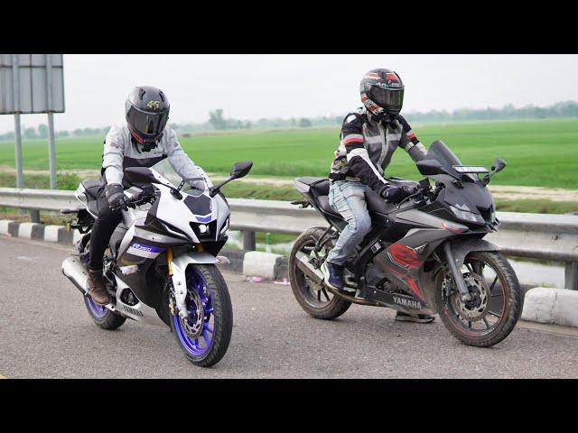 Yamaha R15M VS R15 V3 | Comparison & Top End Race!!