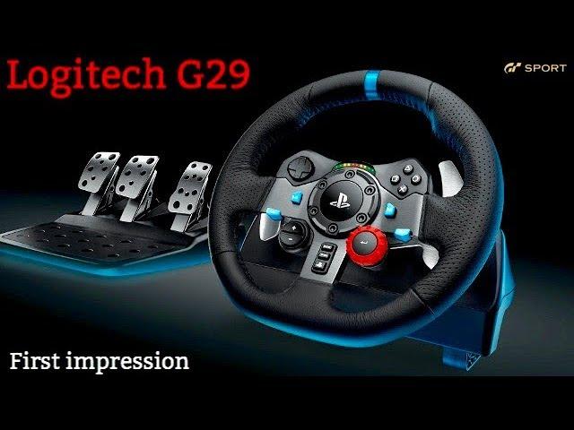 GT Sport - Logitech G29 (First Impressions & Race Commentary)