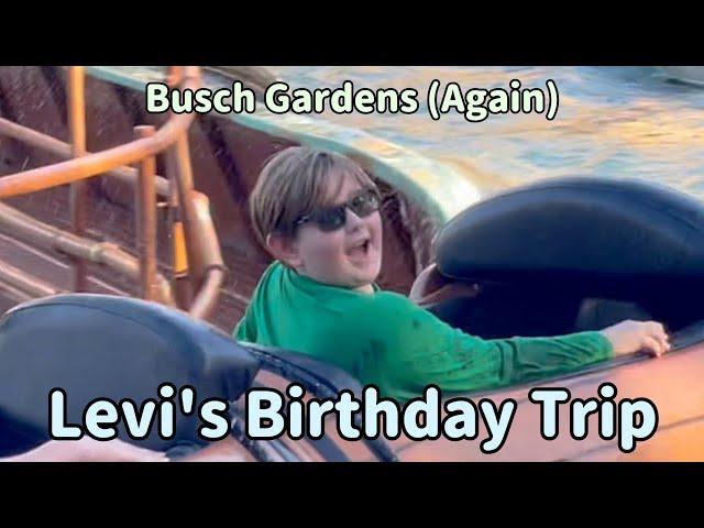 Levi's Birthday Trip (Busch Gardens Christmas Town)