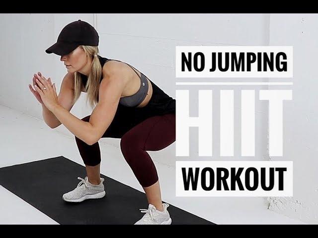 Low Impact FULL BODY HIIT Workout // No Equipment + No Jumping