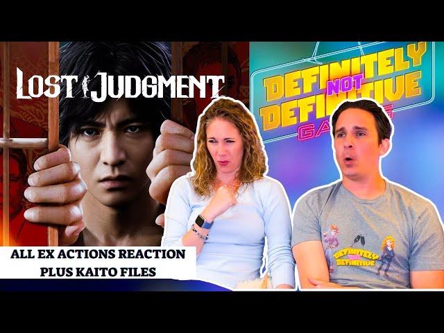 Lost Judgment All Ex Actions Reaction