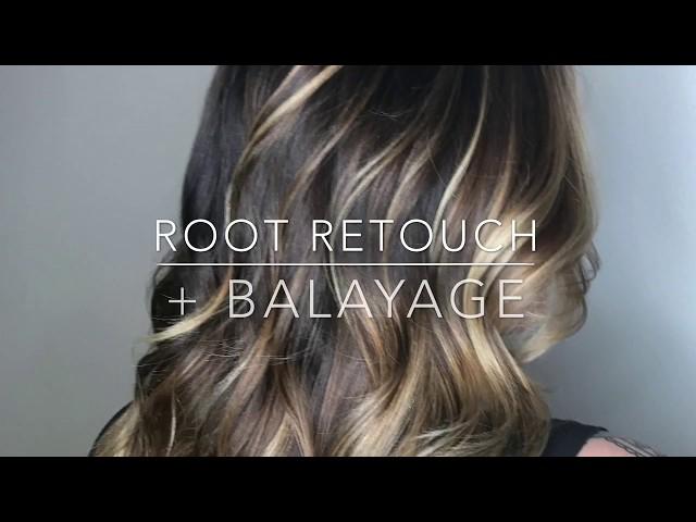 Root re-touch + Balayage | Lisa Huff Hair