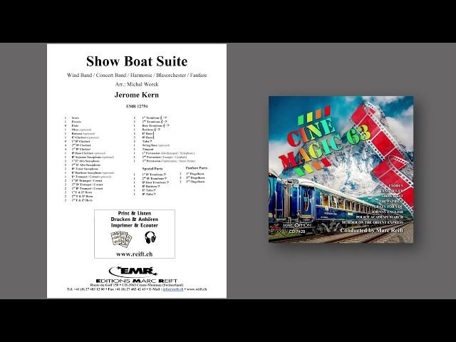 Editions Marc Reift – Jerome Kern: Show Boat Suite - for Concert Band