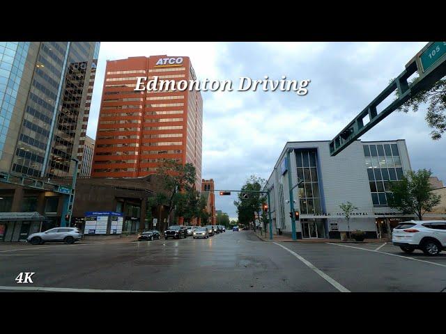 Driving Friday Morning, Edmonton, AB, Canada - July 2024