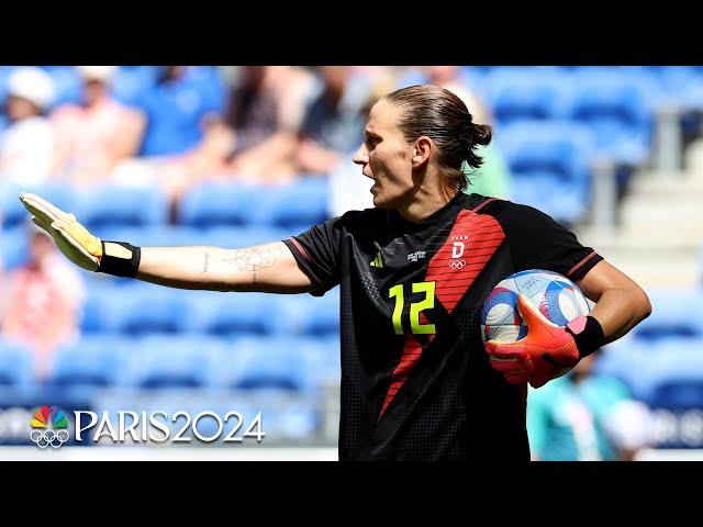 Ann-Katrin Berger's heroics lead Germany to bronze medal win vs. Spain | Paris Olympics | NBC Sports