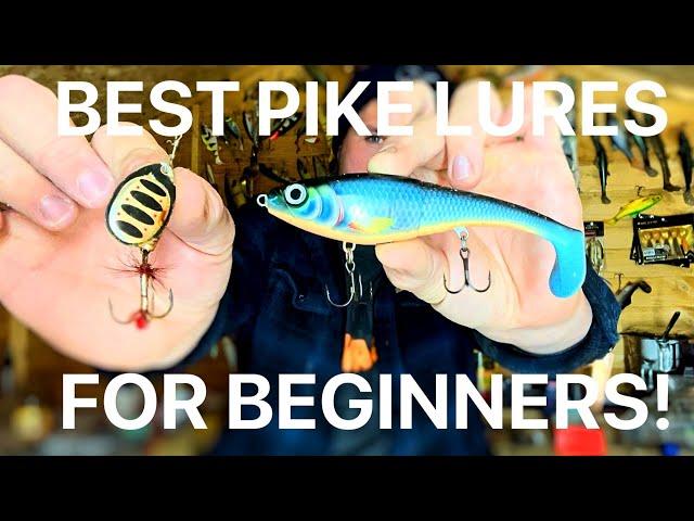 The BEST Pike Lures for Beginners! Pike fishing tips & techniques